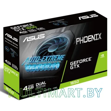 Видеокарта ASUS Phoenix GeForce GTX 1650 4GB GDDR6 (PH-GTX1650-4GD6) картинка 6